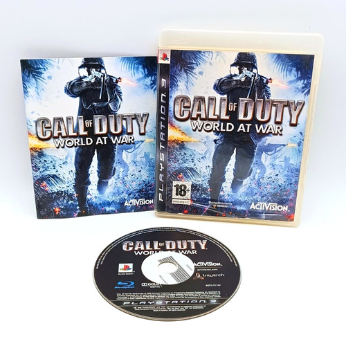 Call duty world war ps3 - war,