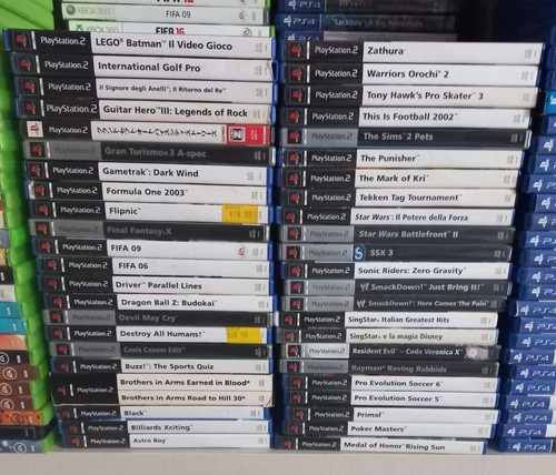 Lotto stock giochi - stock, ps2