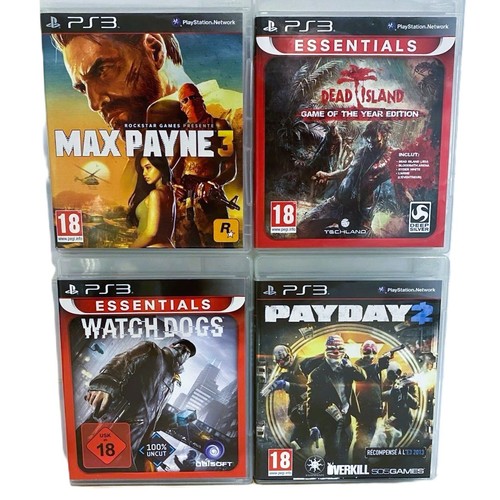 Lot jeux ps3 max payne - ,