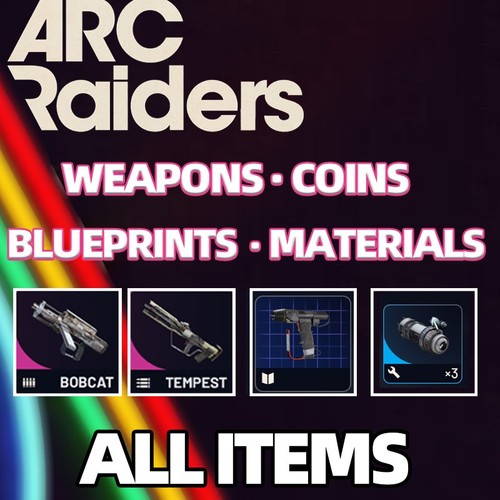 Arc raiders blueprint arms - blueprint, &