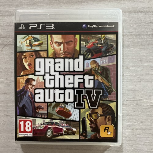 Grand theft auto gta ps3 - iv,